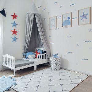 ערכת עיצוב חדר ילדים - חדר ים של לואי