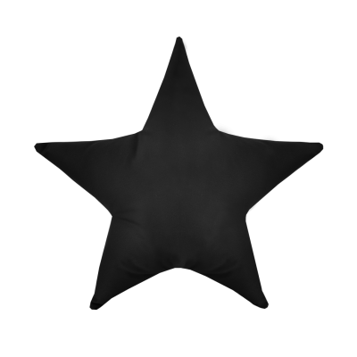 כריות כוכב לחדר ילדים - כרית כוכב שחור